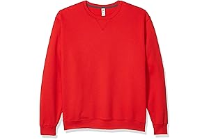 Fruit of the Loom Men's Sofspun Fleece Pullover Sweatshirt