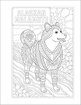 Amazon.com: Stress Relief Dog Coloring Book: 35 Detailed