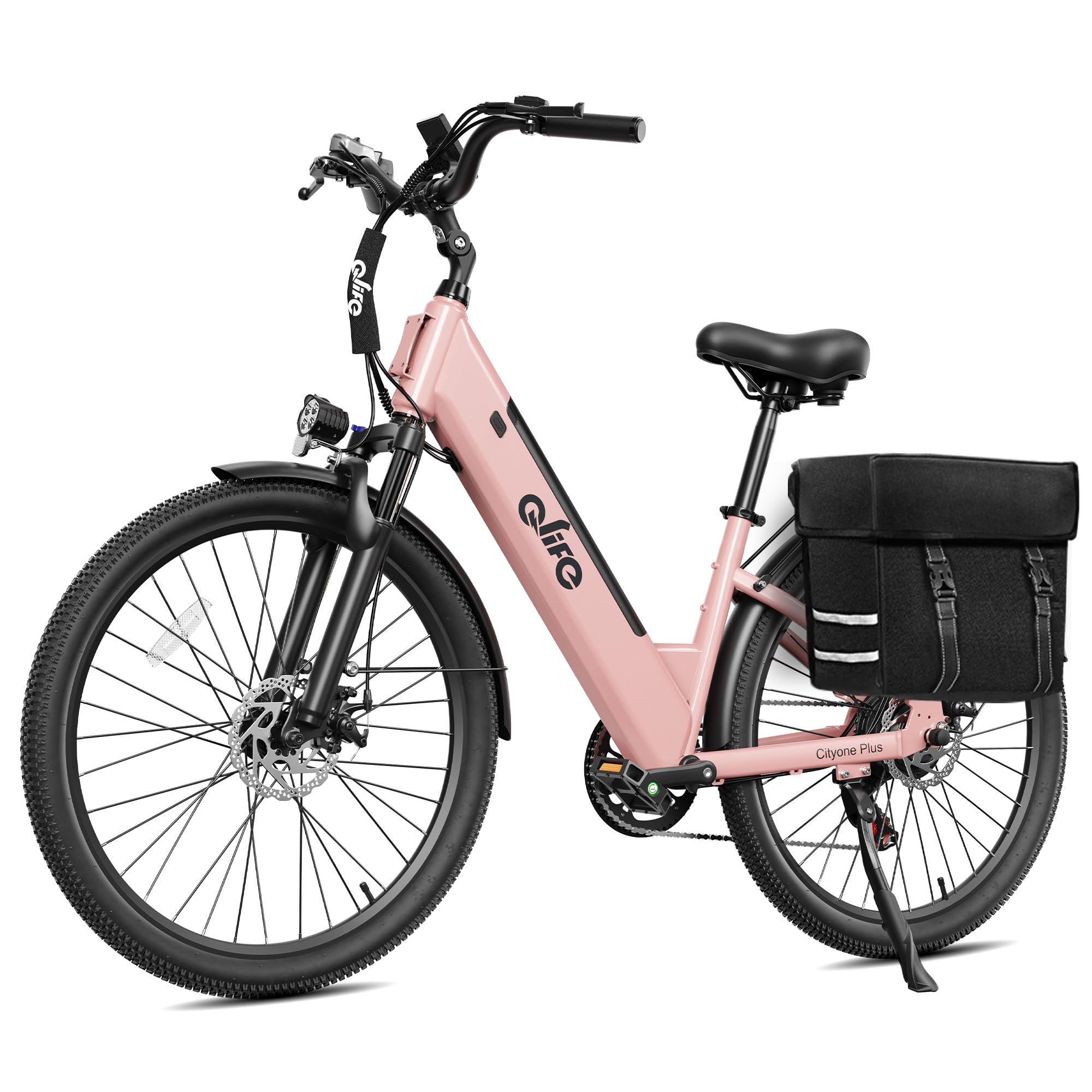 Qlife Cityone 2.0/Cityone Plus Electric Bike for Adults-1200W Peak Motor