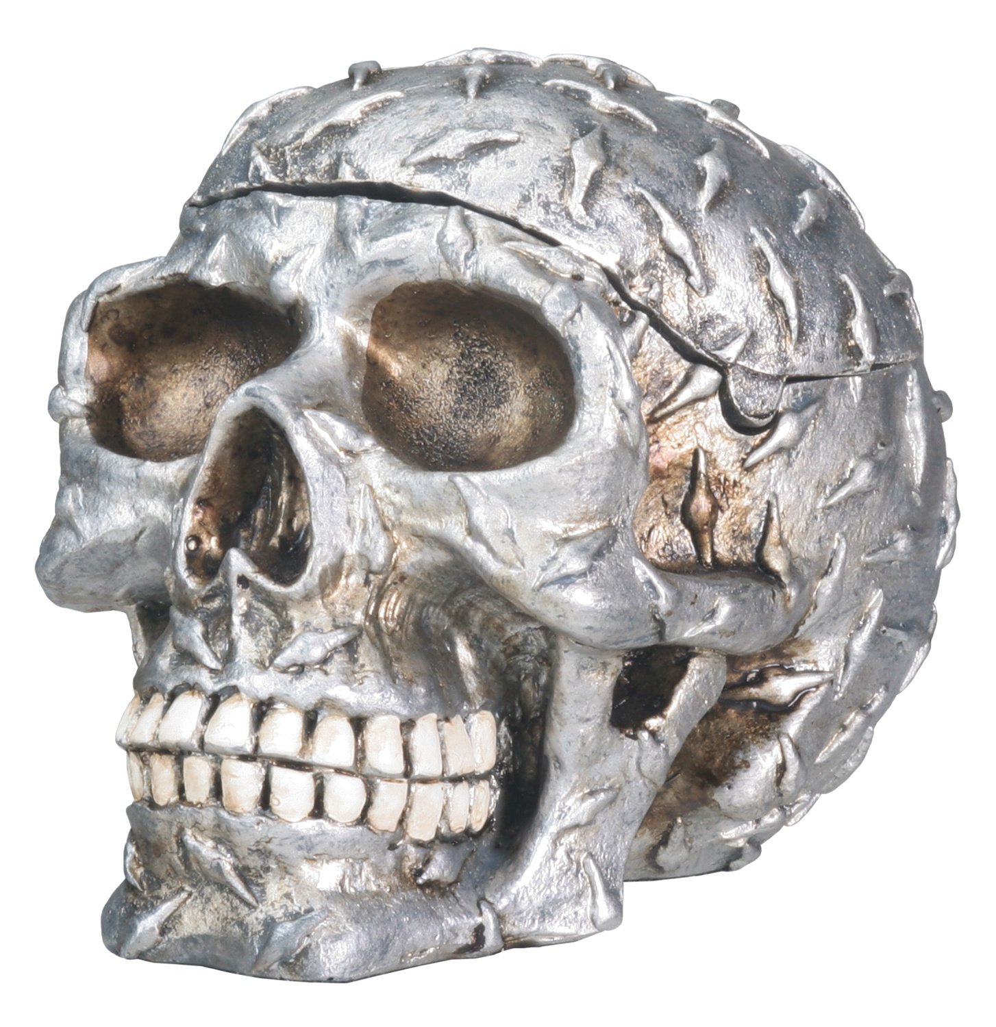 Amazon.com: Diamond Plate Skull Container - Collectible