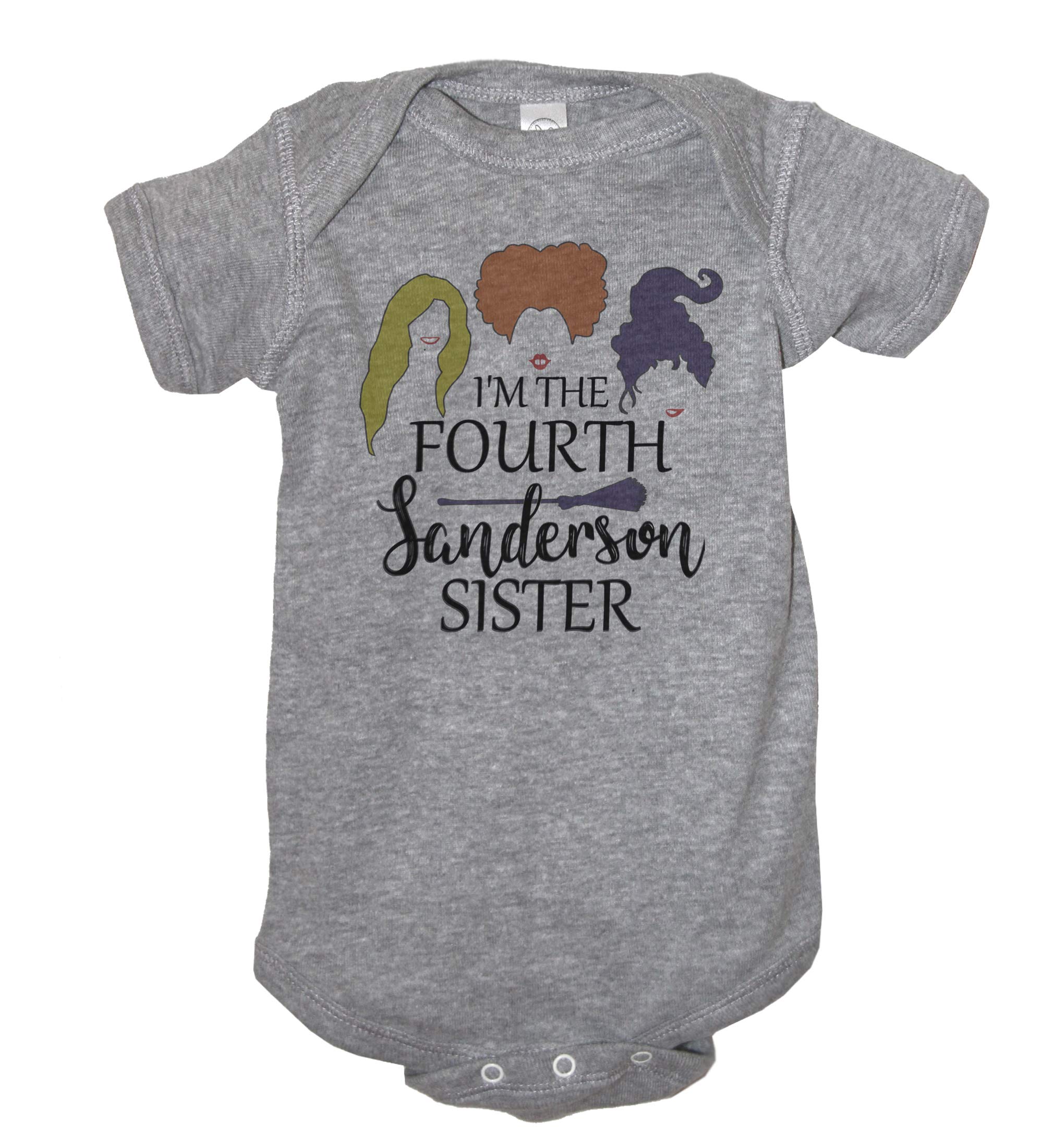 It's Your Day Clothing Sanderson Sisters Hocus Pocus Halloween Toddler Baby Bodysuit Shirt Romper (Bodysuit/Fourth Sanderson Sister, 6 Months)