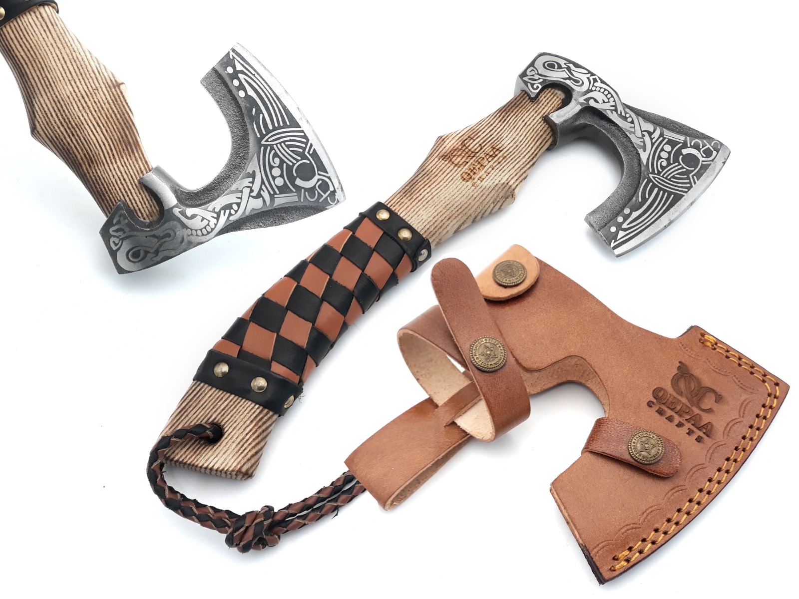 Amazon.com : QEPAA CRAFTS 13” Inch Valhalla Axe – Carbon Steel