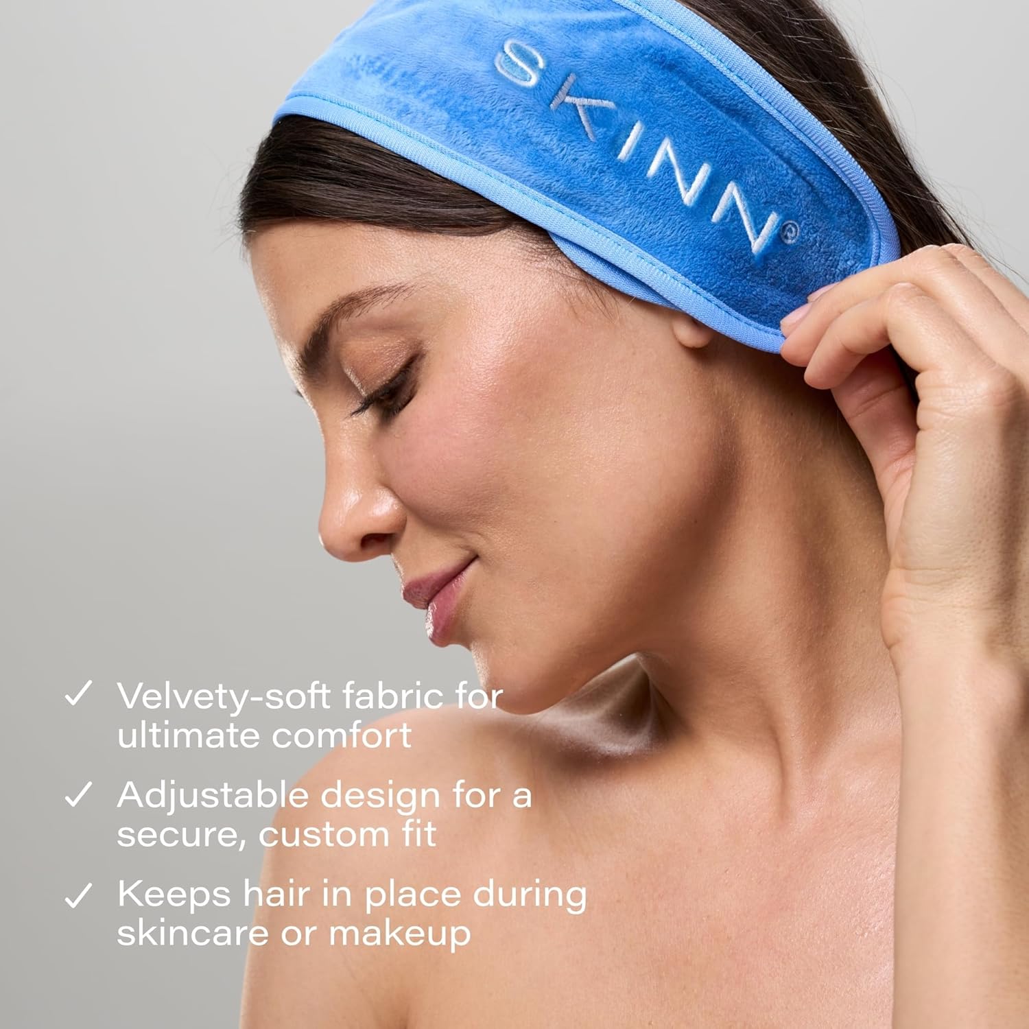 SKINN DermAppeal Microdermabrasion Face Scrub - Professional-Level Exfoliating Facial Scrub with Headband for Mess-Free Application - Daily Skin Care for Wrinkles & Fine Lines & Smooth, Glowing Skin - Image 4