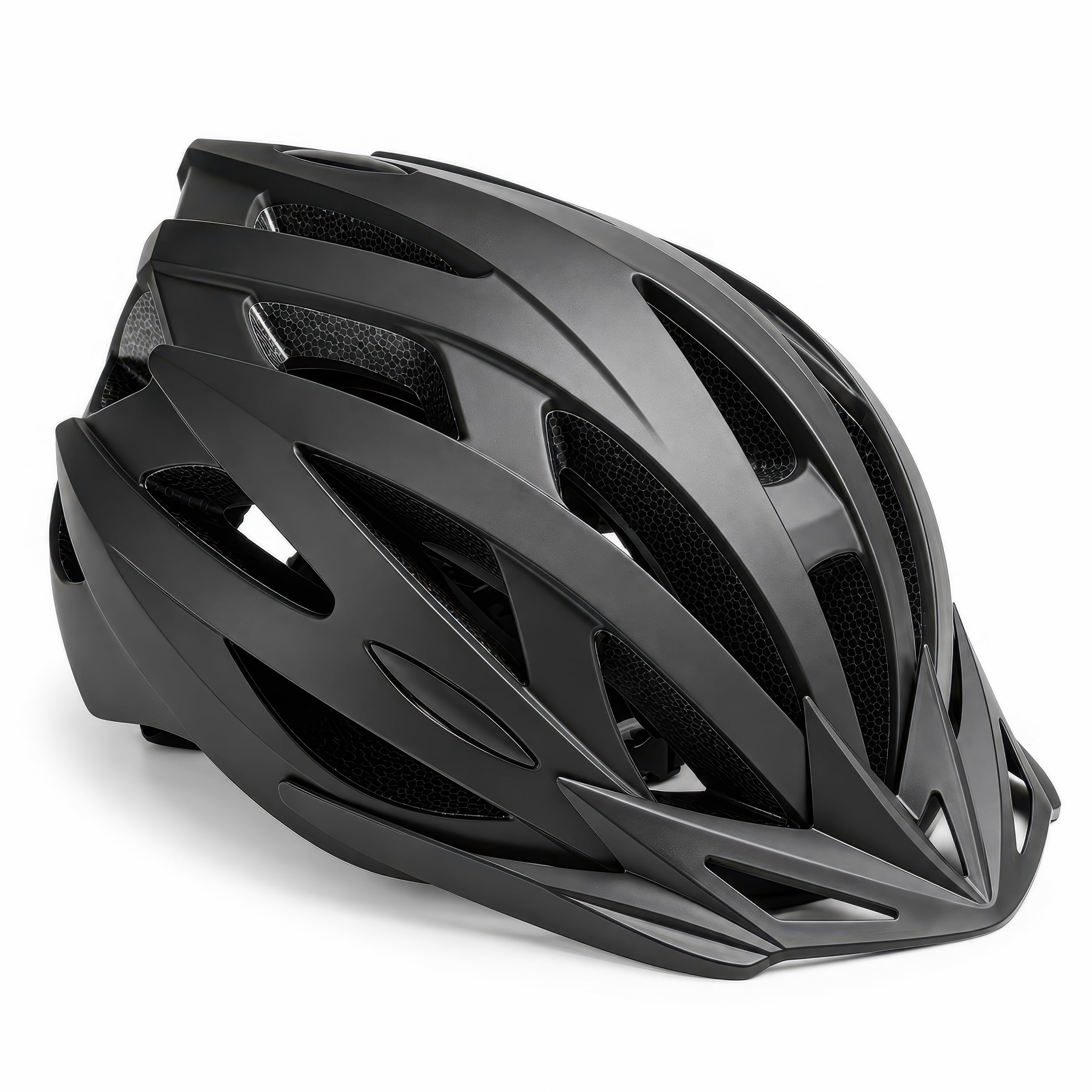 Bike helmet (Black, L)