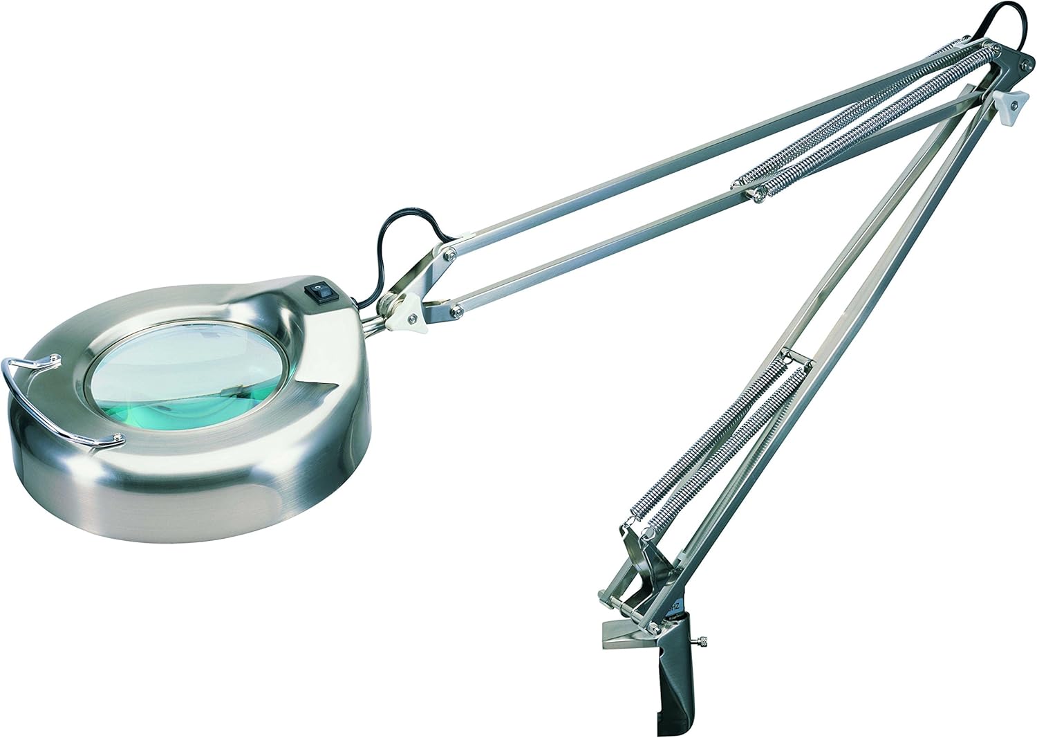Black Friday Sale 2022 V-LIGHT Full Spectrum Natural Daylight Effect Heavy-Duty Magnifier Lamp with Metal Clamp, Brushed Satin (VS103S) Black Friday Sale 2022 V-LIGHT Full Spectrum Natural Daylight Effect Heavy-Duty Magnifier Lamp with Metal Clamp, Brushed Satin (VS103S)