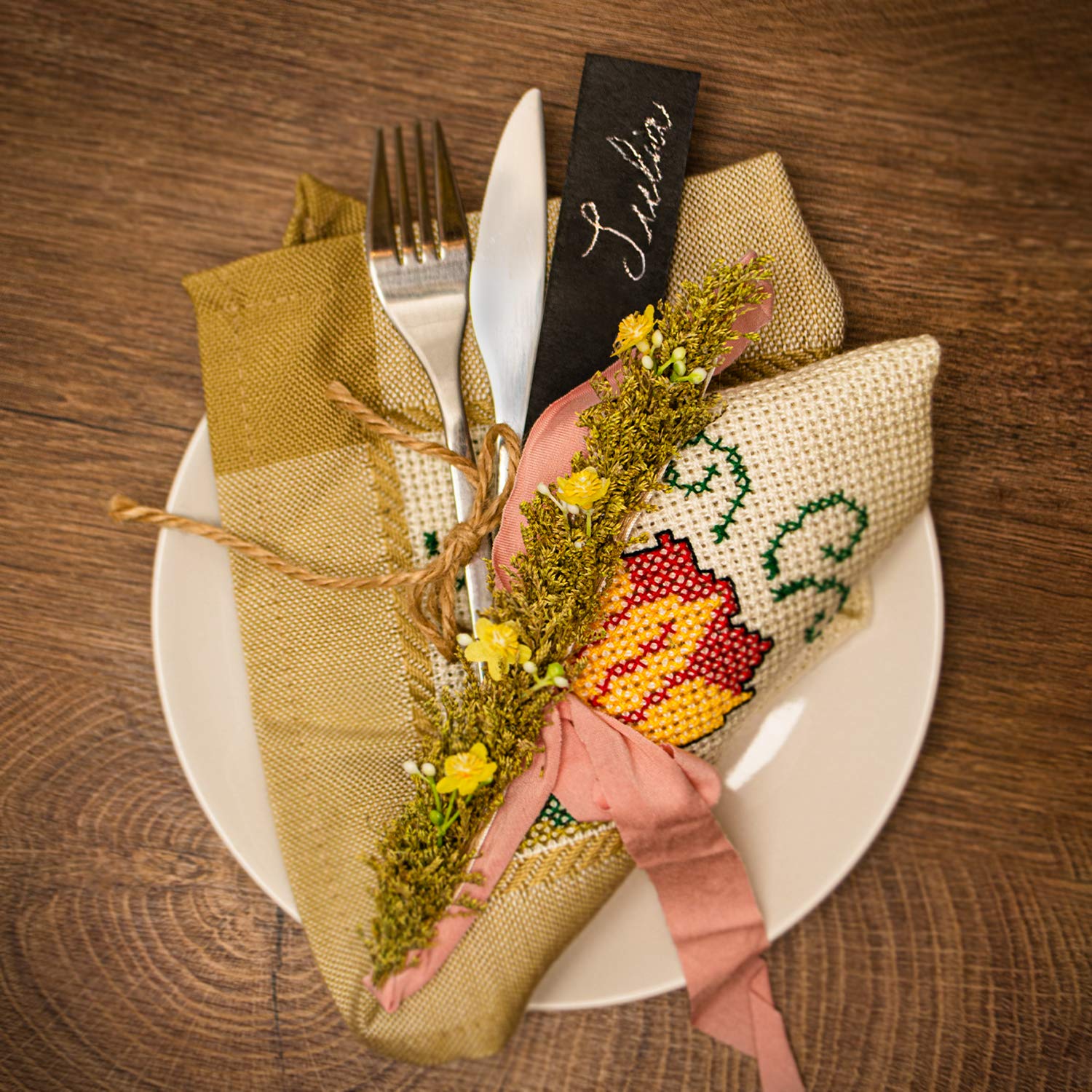 WLWNWFT Lot De 2 Grandes Assiettes En Ardoise En Forme De Cœur De 30 Cm Avec Stylo à Craie