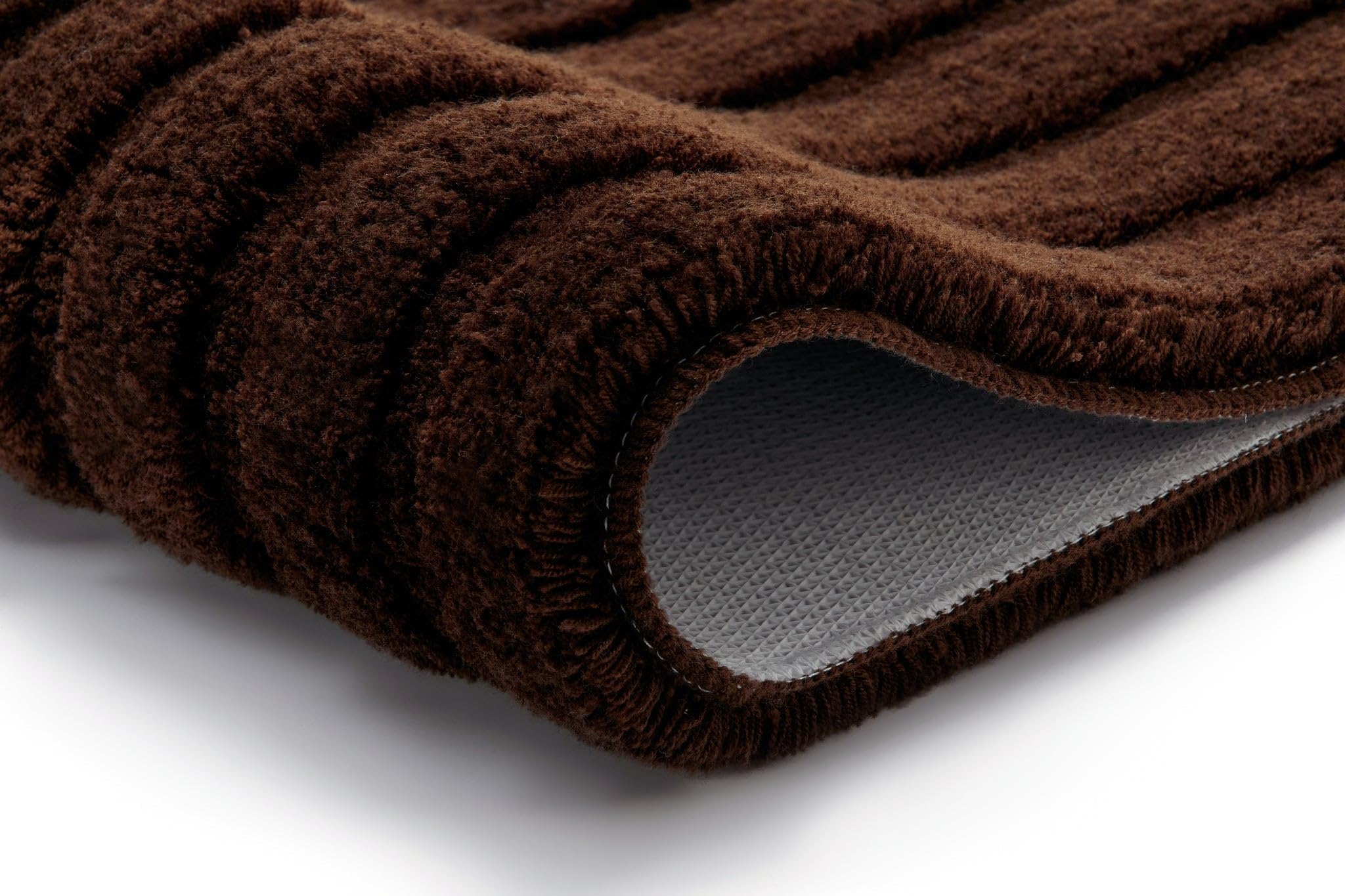 Kleine Wolke Badteppich Cord Nussbraun 60 x 100 cm