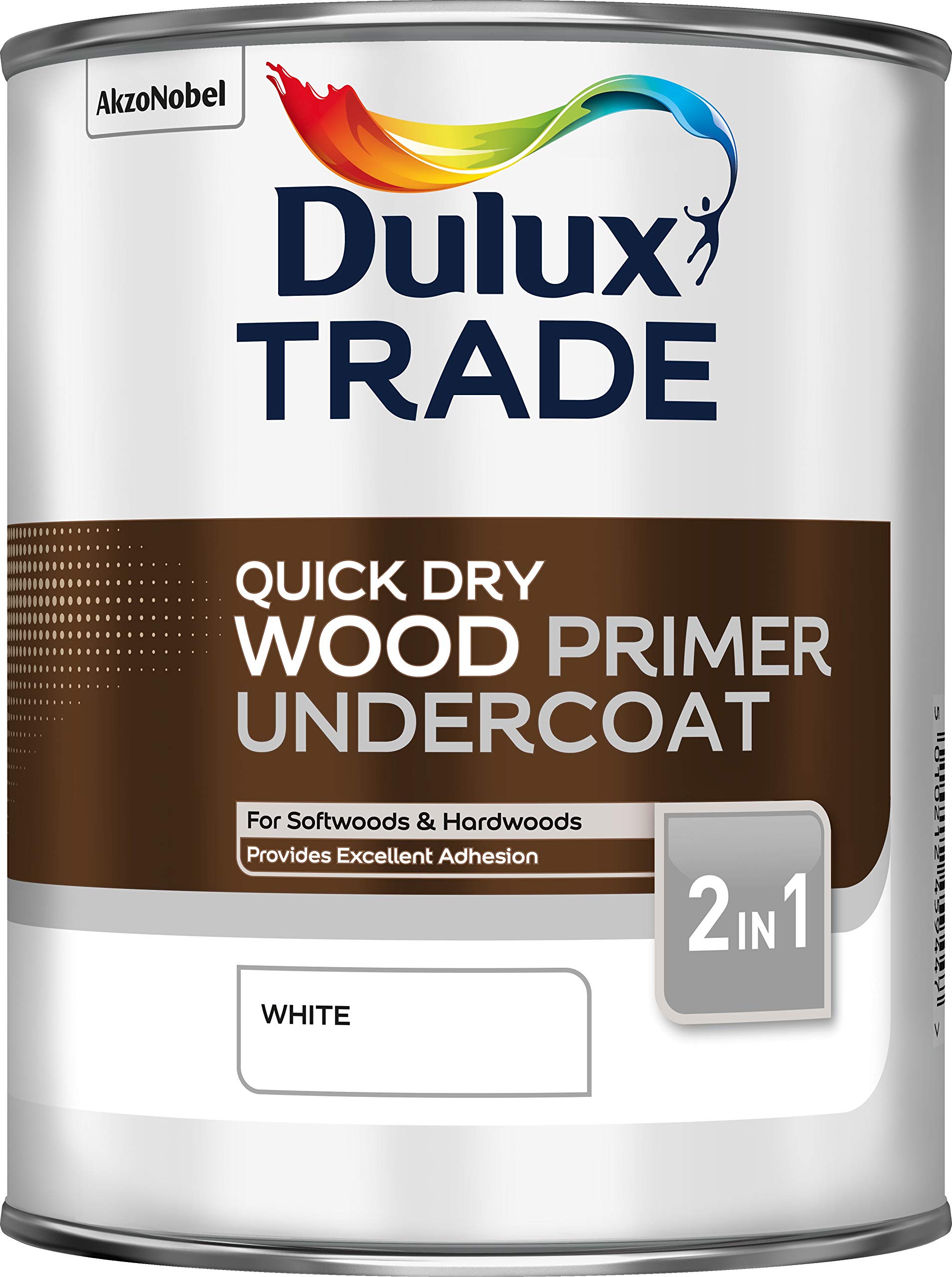 Dulux Trade Unisex White Quick Drying Wood Priming Undercoat