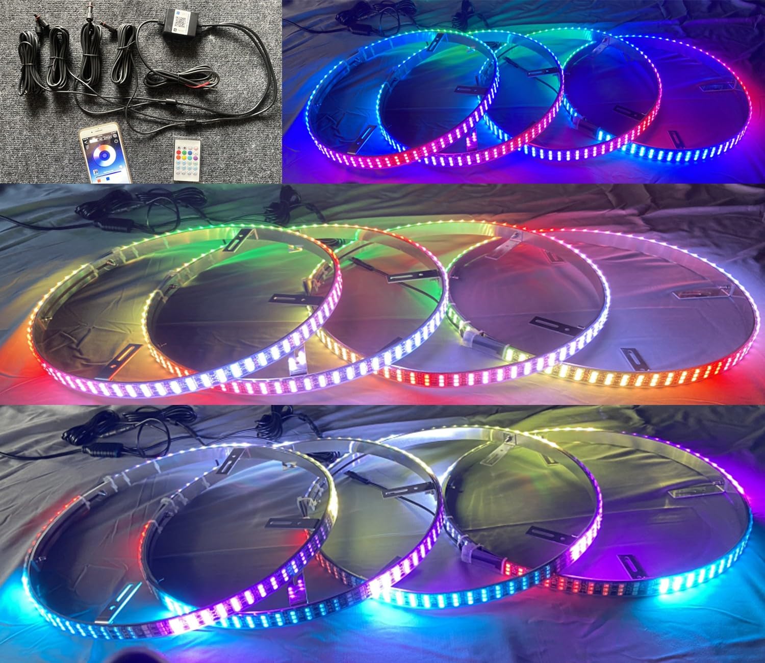 Treble Three Rolls Brighter LEDs 17.5