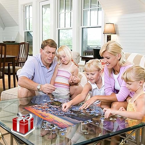 Miniatura 7 de Lyf Rompecabezas de 1000 piezas  Mediterráneo Marvel Series 02 Santorini Grecia rompecabezas de calidad premium para adultos 1000 piezas tamaño