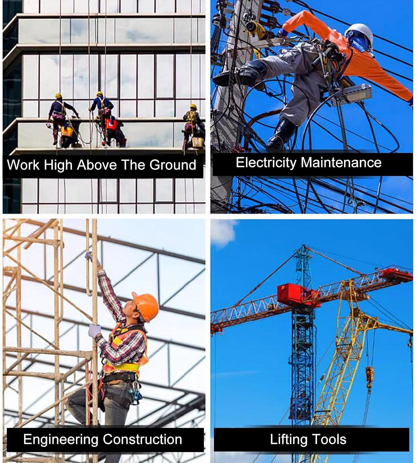 Heavy-Duty Confined Space Rescue Tripod 1200LBS/1800LBS/2600LBS, Portable Adjustable 7FT Legs for Firefighting, Sewer & Well Rescue, 66FT/20M Fall Protection System