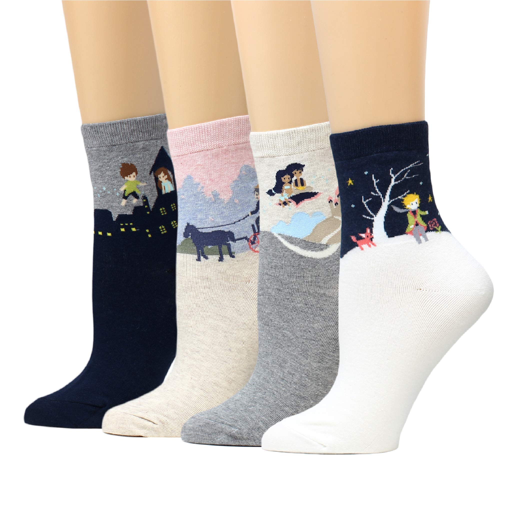 Women's Cotton Crew Socks