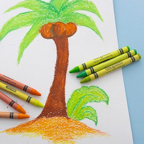 Miniatura 7 de BAZIC Crayons - Juego de 48 crayones para colorear de colores surtidos, no tóxicos, para arte escolar, regalo para niños artistas (48paquete), 24