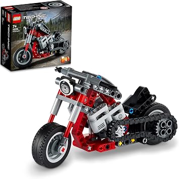 LEGO® Technic Motorcycle 42132 – 2’si 1-in-1 Creative Toy Model Making Set (160 Pieces) for Kids Who Love Vehicles for Ages 7 and Over