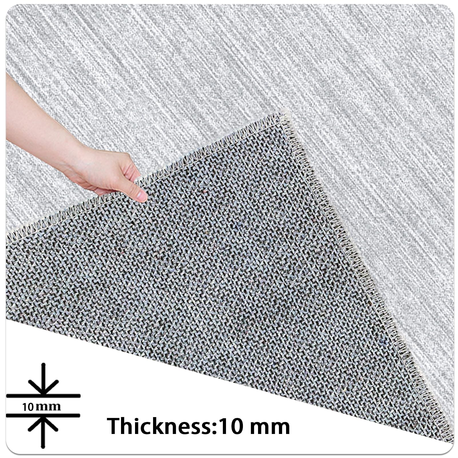 Tappetino per Batteria e Percussioni, Tappeto a Tamburo Insonorizzato Antiscivolo, Tappeto per Batteria Elettroniche Rullante Acustica Grancassa, Tappeti Rettangolari 160 x 120 cm