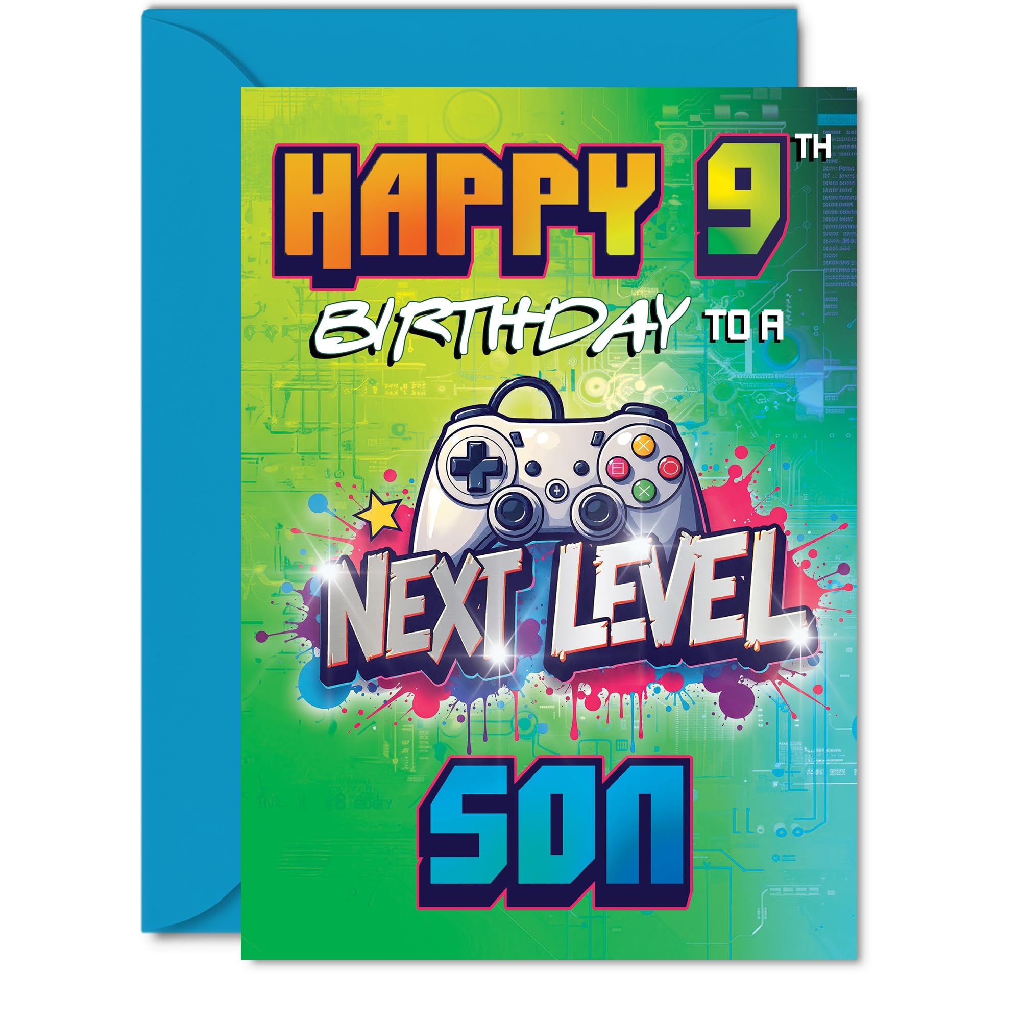 9th Birthday Cards For Son, Next Level