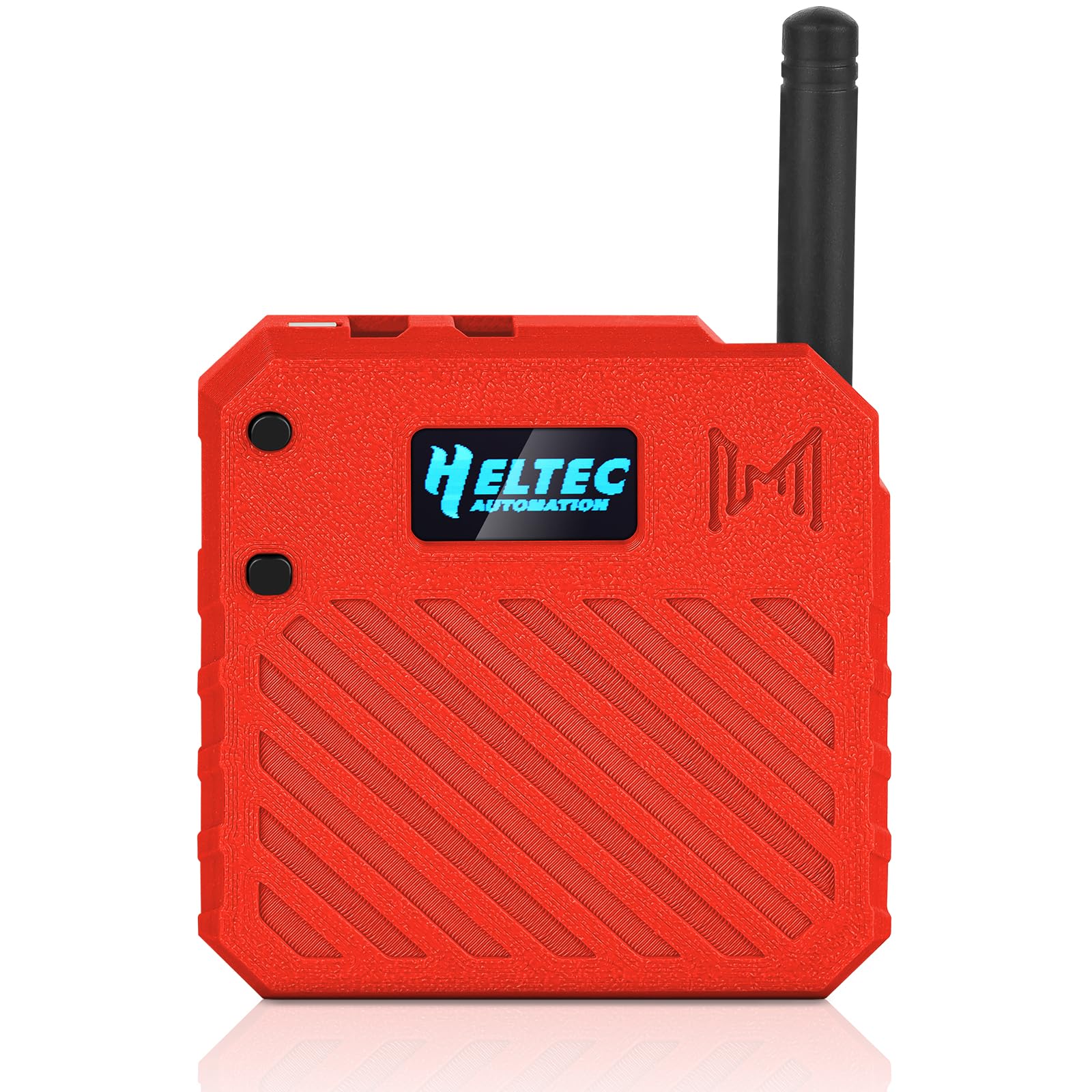1 paquet ESP32 pour boîtier Heltec V3, carte de développement LoRa, boîtier Meshtastic avec connecteur d'antenne et interface de type C, (N33, rouge)
