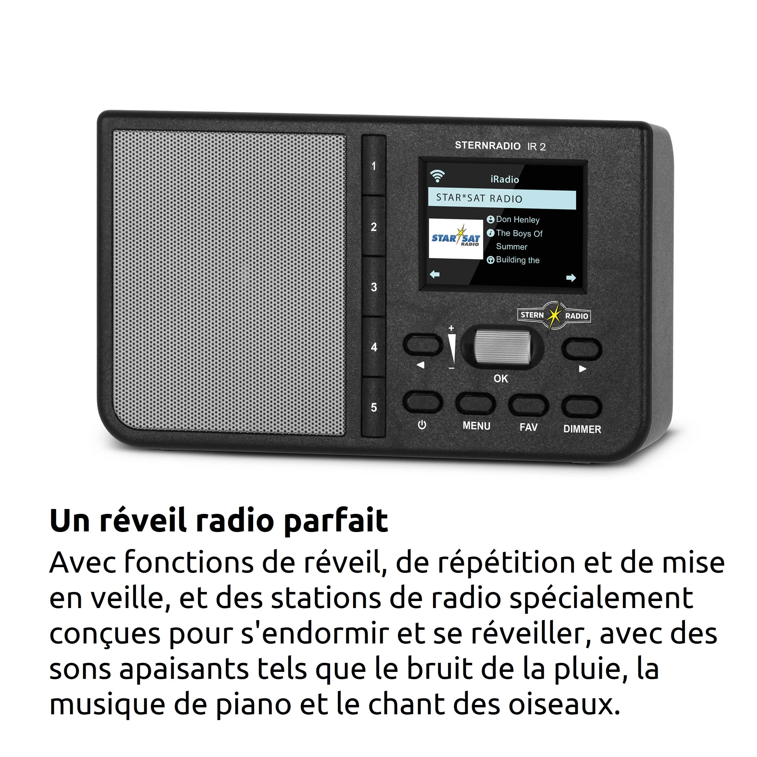 Technisat Radio Internet IR 2 Noir