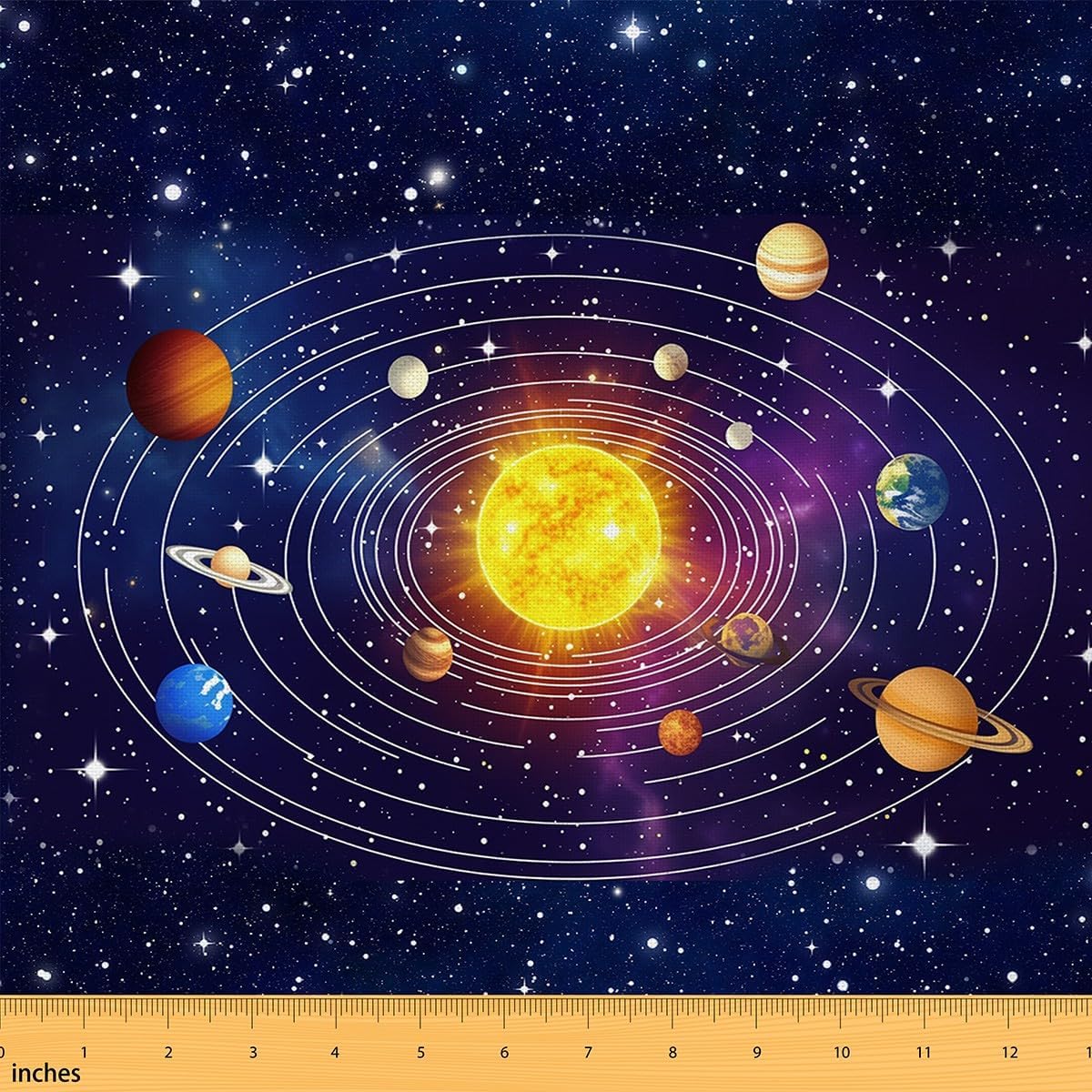 Honeycomb Upholstery Fabric by The Yard,Modern Hexagon Theme Reupholstery Fabric for Chairs, Geometrical Room Decorative for and Home DIY Projects, 2 Yards, Black Yellow