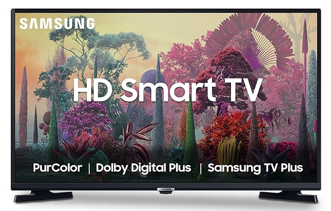 Buy Samsung 80 cm (32 inches) HD Ready Smart LED TV UA32T4380AKXXL (Glossy Black) at Rs. 13990