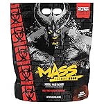 Mutant Mass Extreme Gainer - Whey Protein Powder - Build Muscle Size and Strength - High Density Clean Calories (Triple Chocolate, 12 lbs)