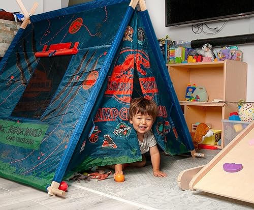 Miniatura 3 de Jurassic World Toldo para tienda de campaña de tipis para interiores y campamentos