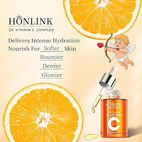 Miniatura 7 de Vitamina C Gloss Serum coreano  Complejo estabilizado con ácido hialurónico y piel facial opaca Centella, tono desigual, líneas finas, poros, piel