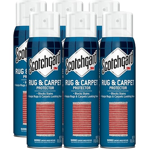 Scotchgard Outdoor Water Shield, Water Repellent Spray for Outdoor Fall and Winter Gear and Patio Furniture, Fabric Spray for Protection Against the Rainy Fall Weather, 17 Ounces (Pack of 6)