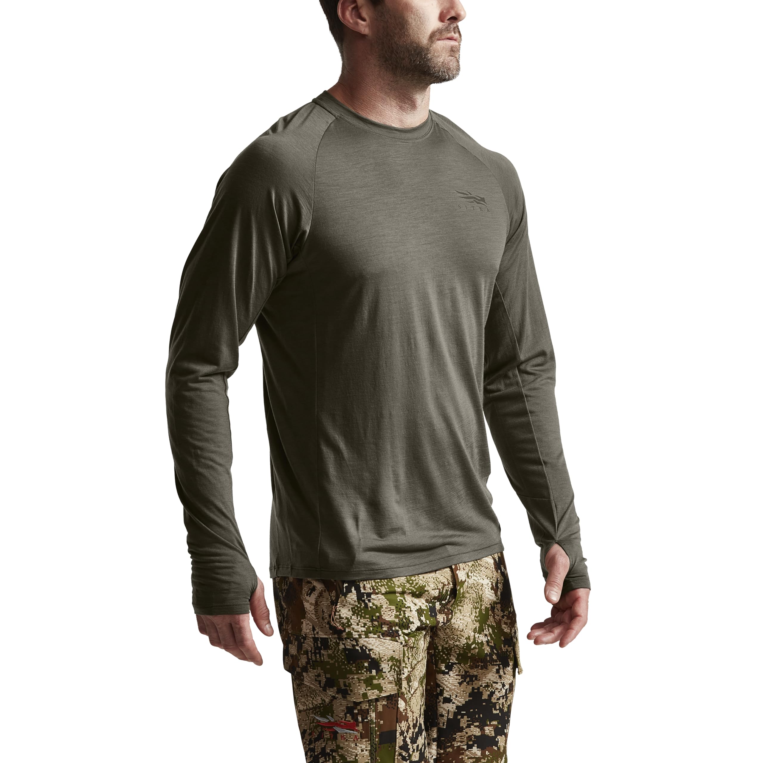 SITKA Gear Core Merino 120 - Camiseta de manga larga para hombre