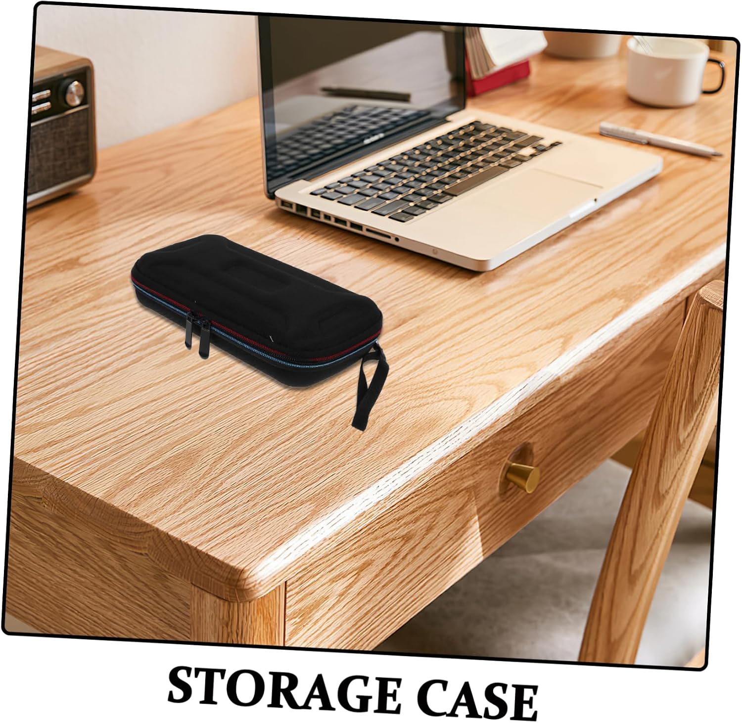 Eva Calculator Storage Bag with Durable Spacious Design Comfortable Handle and Smooth Zipper for Graphing Calculators Travel-Friendly Accessories Case