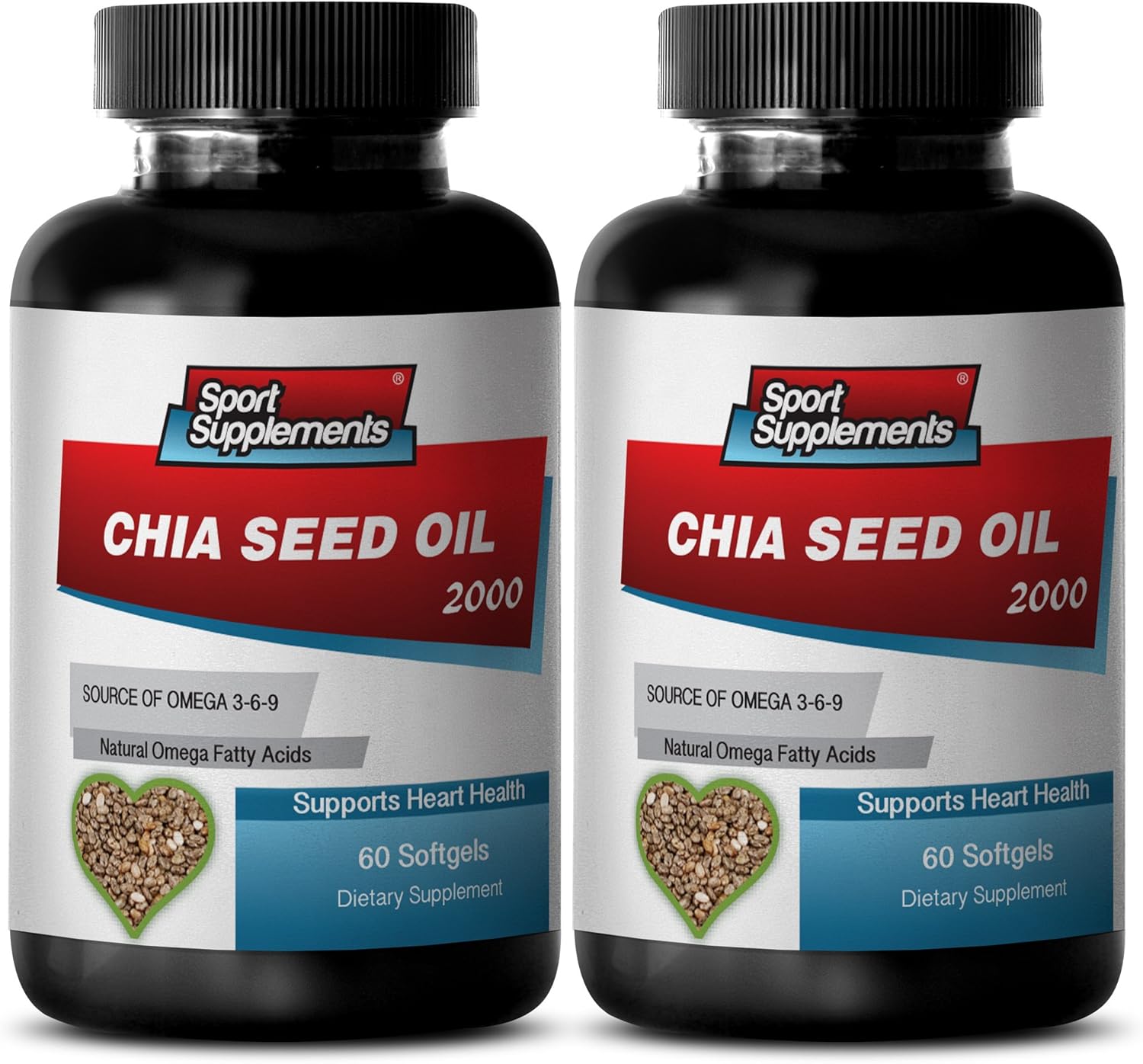 Cholesterol aide CHIA Seed Oil 2000 Natural Source of