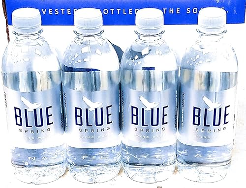 Miniatura 5 de Blue Spring Living Water, Agua de manantial natural Pure Premium, pH equilibrado de 7.1-7.2, agua de manantial embotellada, 16.9 onzas líquidas