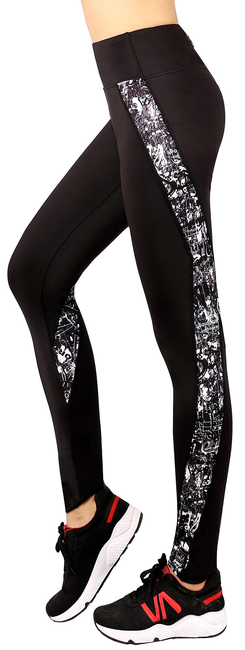 Sugar PocketWomen's Sport Yoga Pants Workout Running Exercise Gym Fitness Leggings