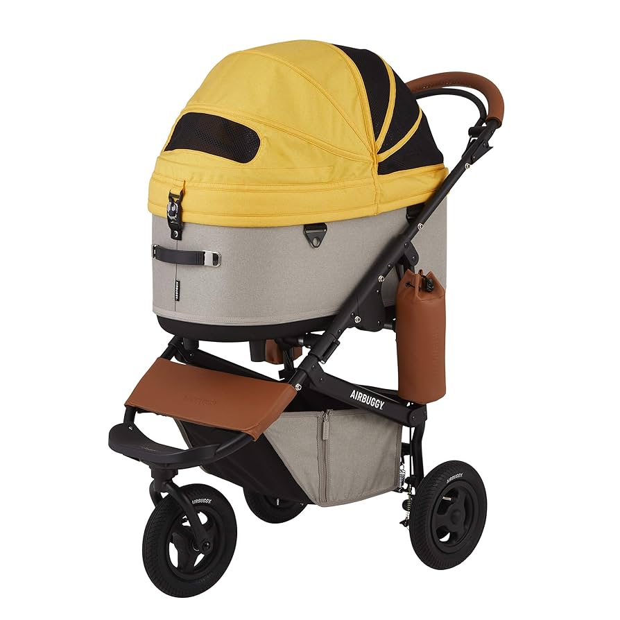 ドーム3ラージ (チェダー) ココブレーキ AIRBUGGY Amazon | AirBuggy for Pet ドーム3 ブレーキモデル ラージ