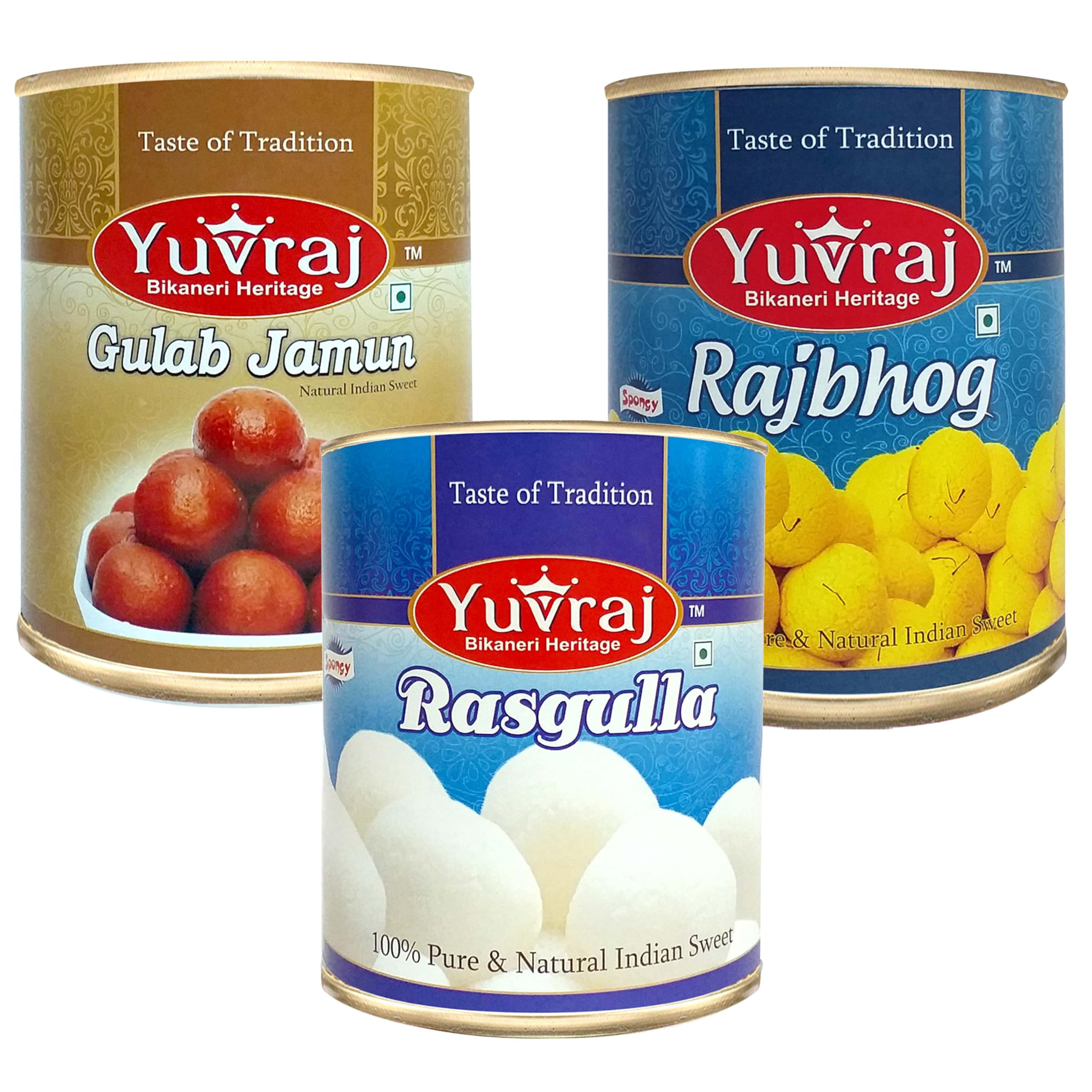 Sweets Combo Rasgulla | Gulab jamun & Rajbhog pack of 3 (1 kg x 3) (B0CL2JWB73) Amazon Price History, Amazon Price Tracker