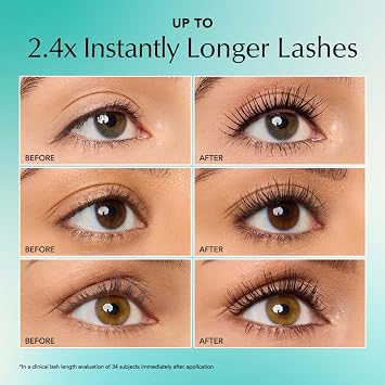 Thrive Causemetics Thrive Mascara, Liquid Lash Extensions Mascara, Tubing Mascara Lengthening, Volumizing & Curling, Smudge Proof, Washable, No Clumping or Flaking, Vegan, Brynn (Rich Black)
