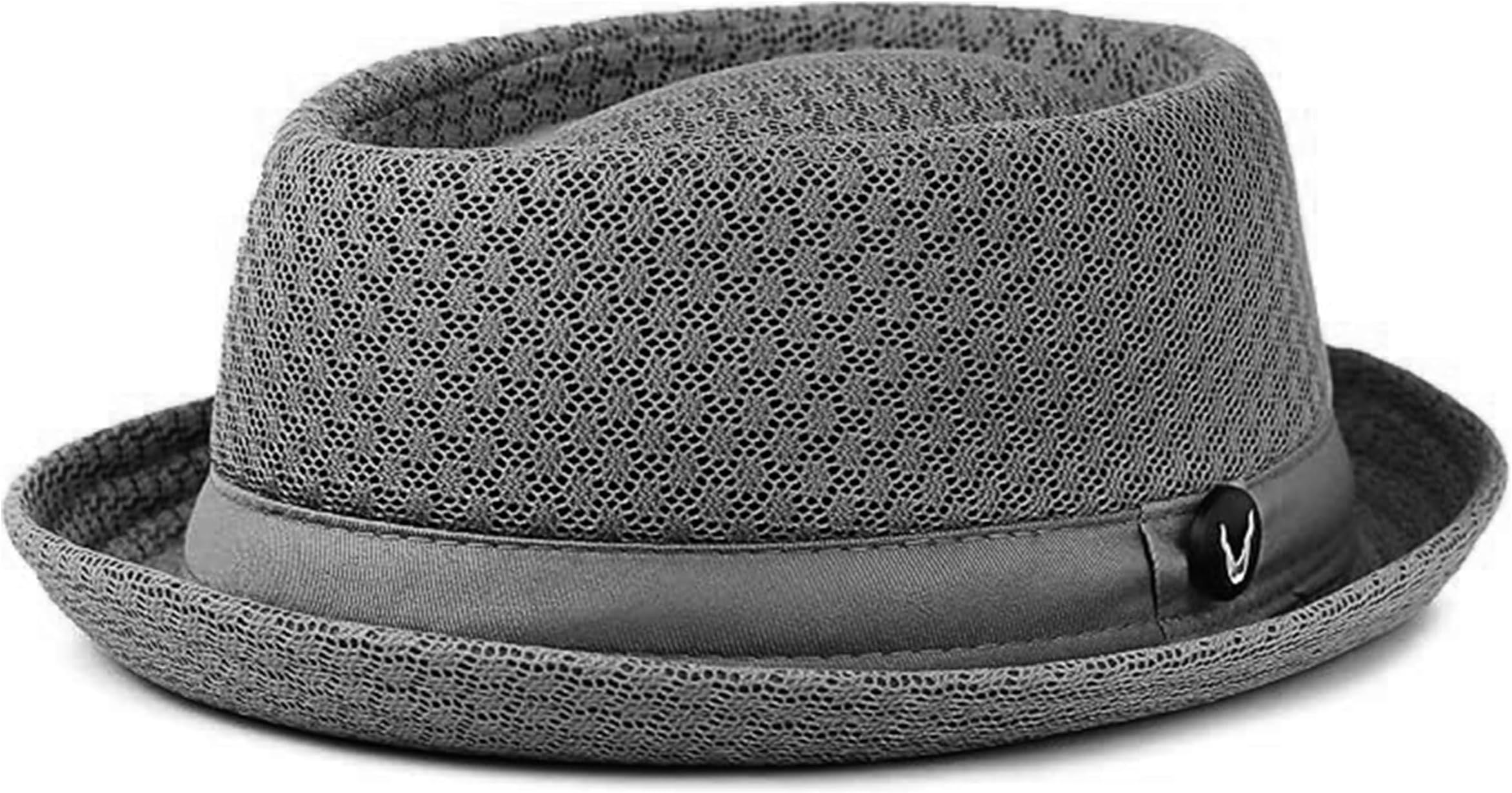 The Hat DepotUnisex Light Weight Classic Soft Cool Mesh Pork Pie hat