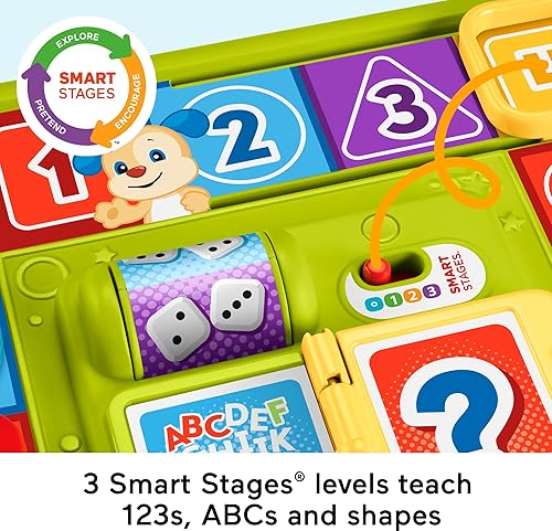 Miniatura 4 de Fisher-Price Tablero de actividades de juego para bebés y niños pequeños con contenido de aprendizaje de etapas inteligentes para bebés a partir de