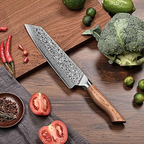 Miniatura 5 de Cuchillo de chef japonés VG10 Core Cuchillo de cocina de 8 pulgadas, cuchillos de cocina profesionales Cuchillo de cocina afilado de acero de alto
