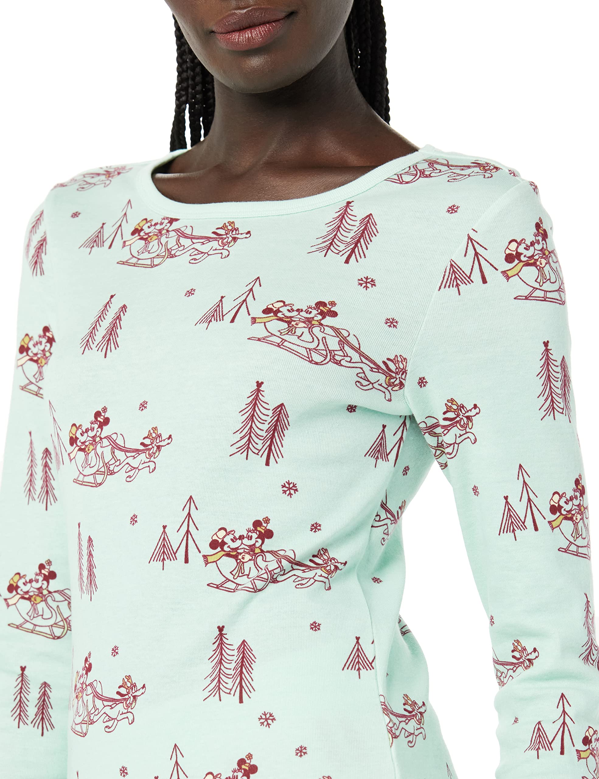 Amazon Essentials Disney | Marvel | Star Wars Set di Pigiama da Notte Attillati in Cotone Donna