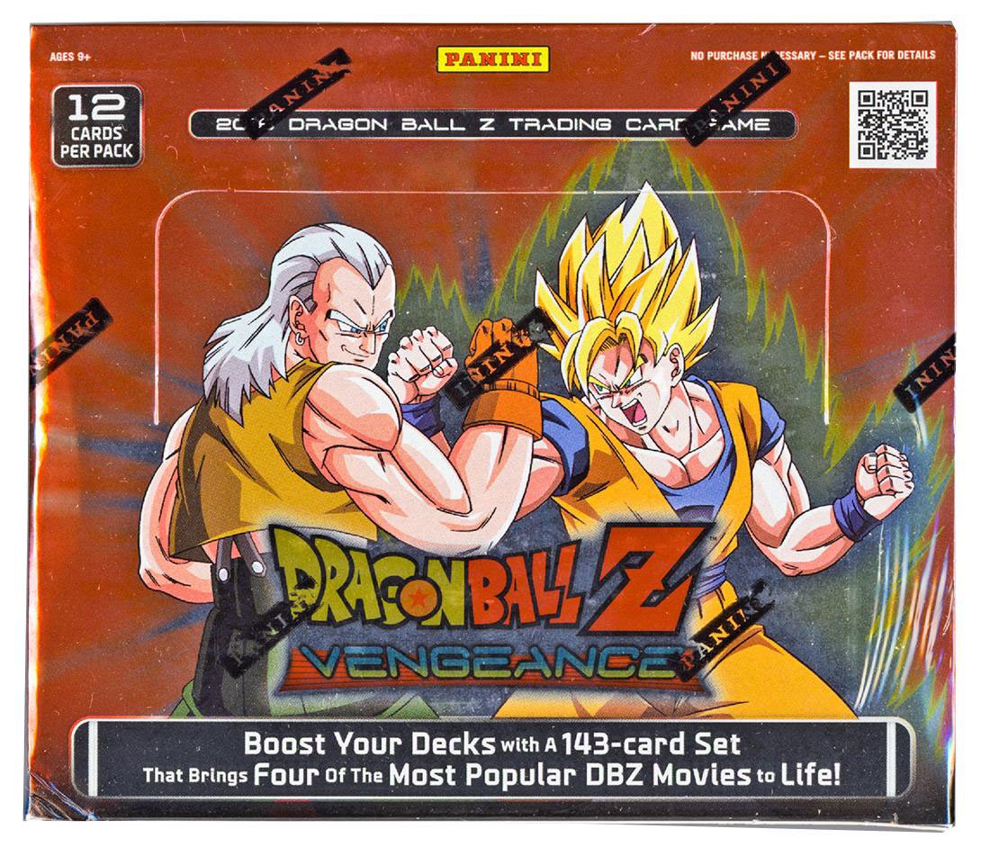 Panini Dragonball 2016 DBZ Z Vengeance Booster Box TCG English Card Game