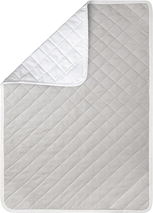HOLDN’ STORAGE Ironing mat, Magnetic Laundry mat, 28.25” x 19”, Gray, Quilted, Washer and Dryer Countertop, Ironing pad