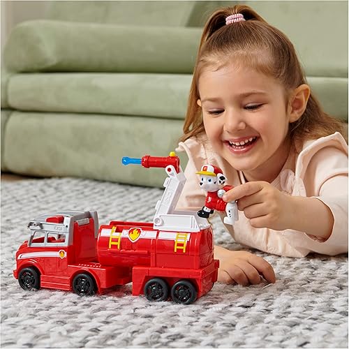 Vista 29 de Paw Patrol, Big Truck Pup's Rubble - Camiones de juguete transformables con figura de acción coleccionable, juguetes para niños a partir de 3 años