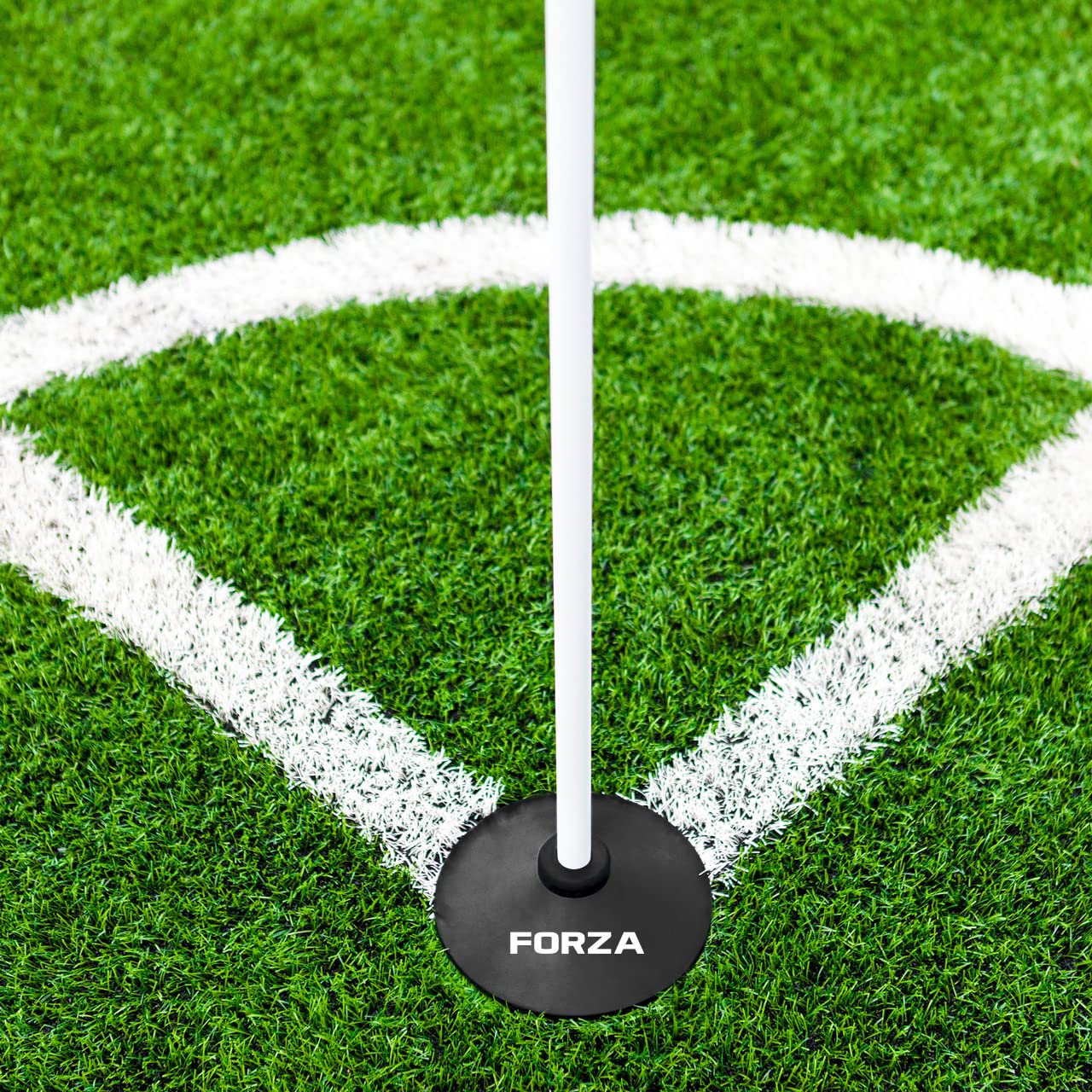 FORZA Pali per Delimitare Il Campo | 1,4m l Pali con s | Attrezzatura Allenamento Calcio | Multi Sports Equipment - Fitness & velocità [Pacco da 4]