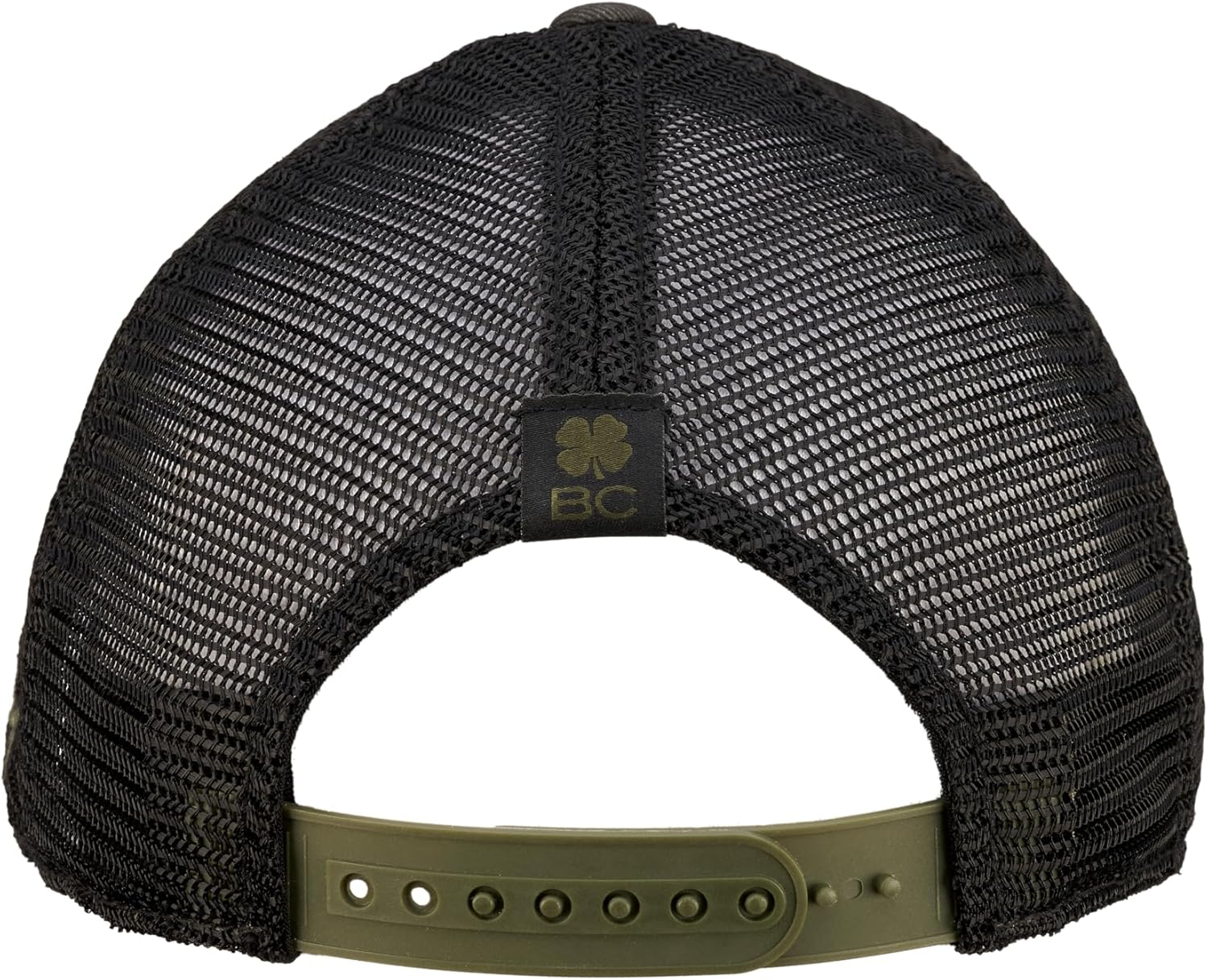 Black Clover Unisex Two Tone Vintage Mesh Sides Adjustable Snapback Golf Trucker Hat