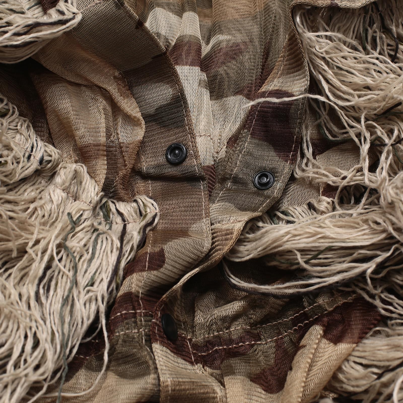 Maizoon 5 in 1 Ghillie Suit 3 Stili di Vestiti mimetici Ideali per la Caccia Militare, Il cecchino, Il Softair e Il Paintball