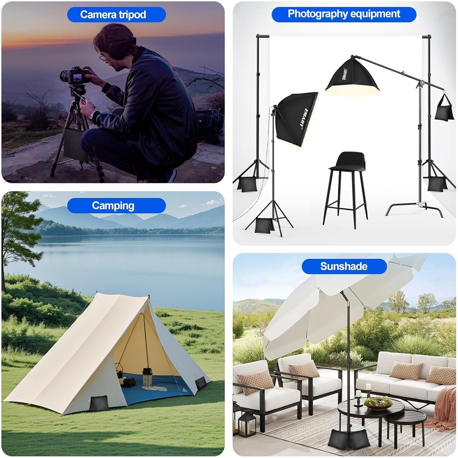 EMART Sand Bags - Secure Your Photography & Outdoor Gear -7