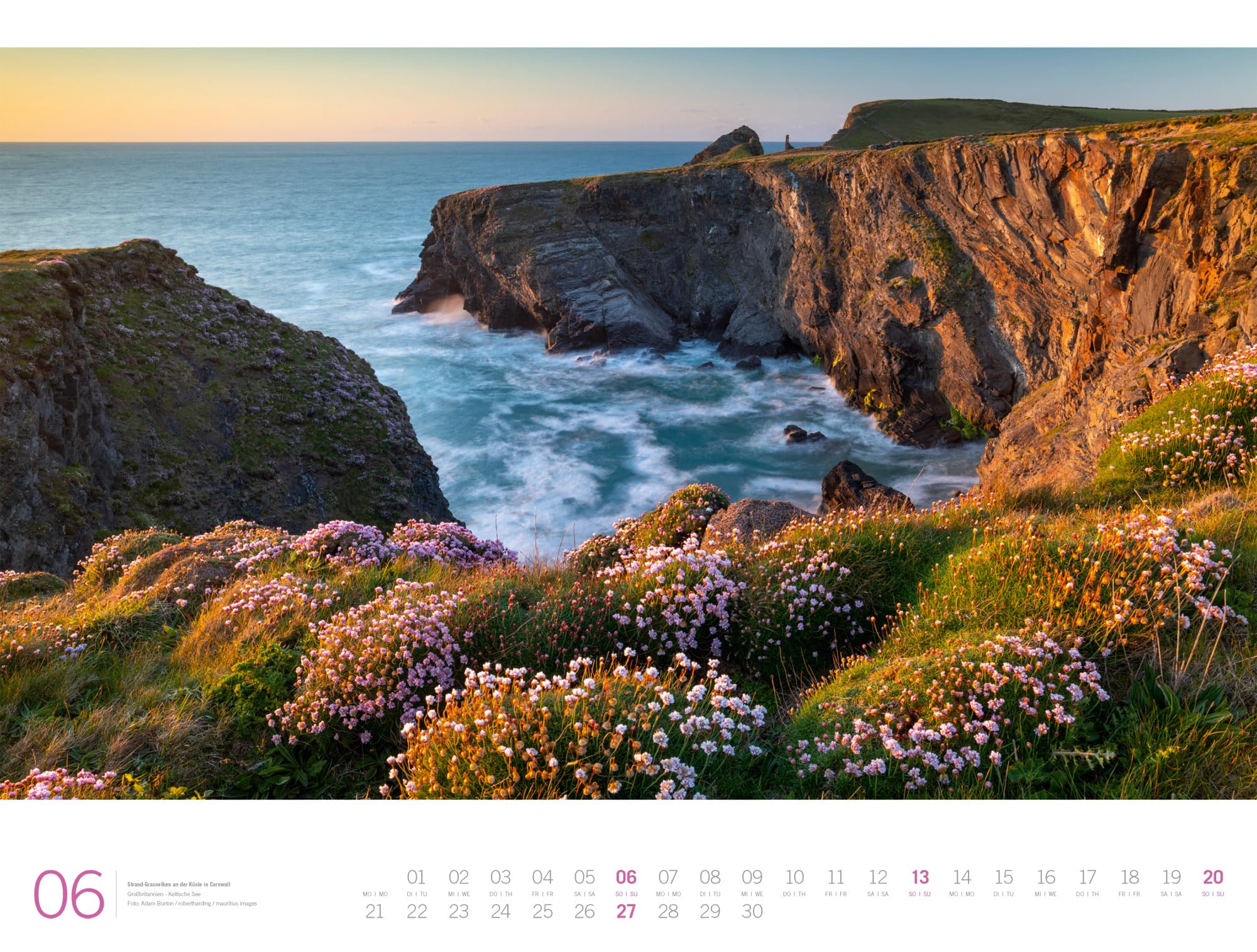 Meer Gallery Kalender 2027 | Außergewöhnlicher Meeres-Kalender im großen Querformat (66x50 cm) | Küste und Strand im Großformat