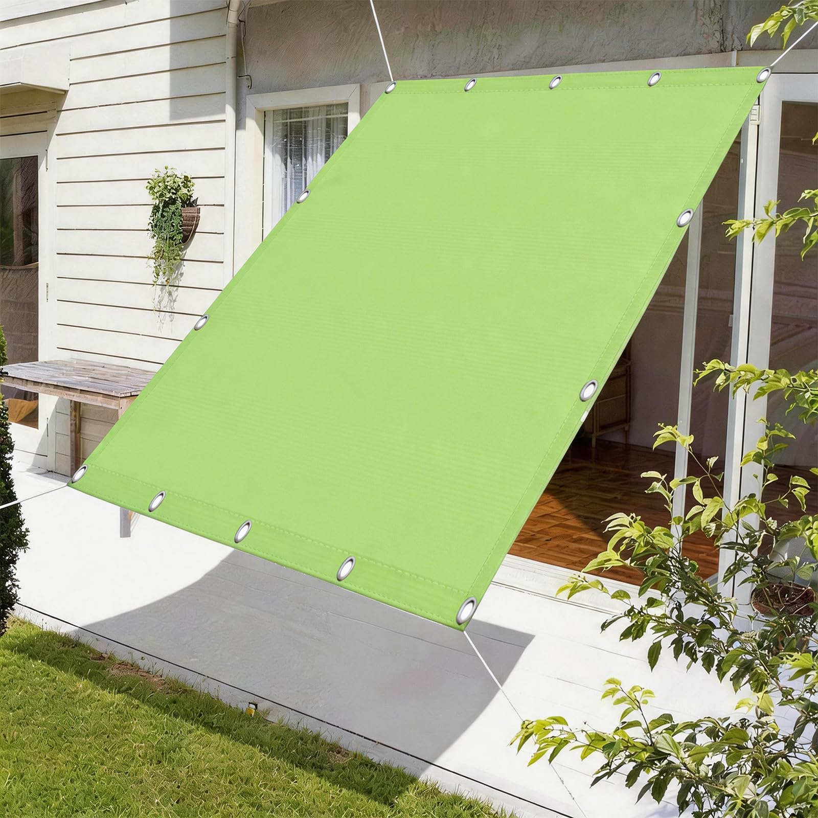 Voile d'ombrage pour terrasse et pergolas, grand format 140x650cm