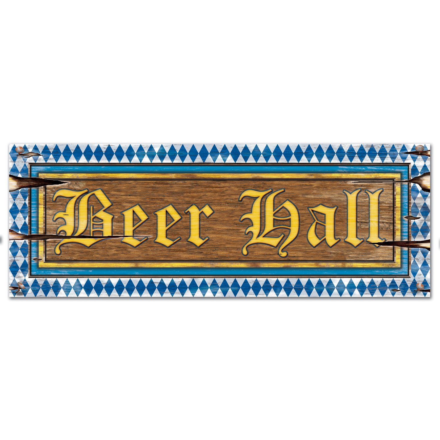 Bière Hall Signes Beistle 54846 Décoration Murale Fête Oktoberfest